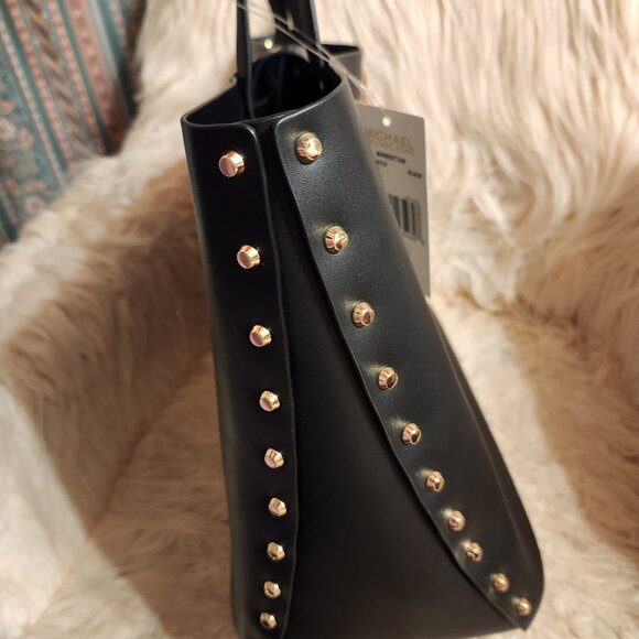 Michael Kors Black Manhattan Tote - Picture 3 of 4